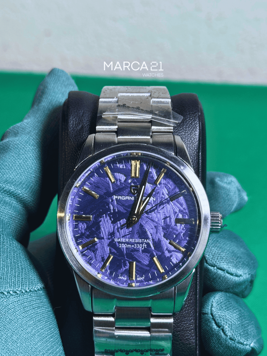 Reloj para Hombre Pagani Design 734 Blue Gold - Marca 21 | Relojes