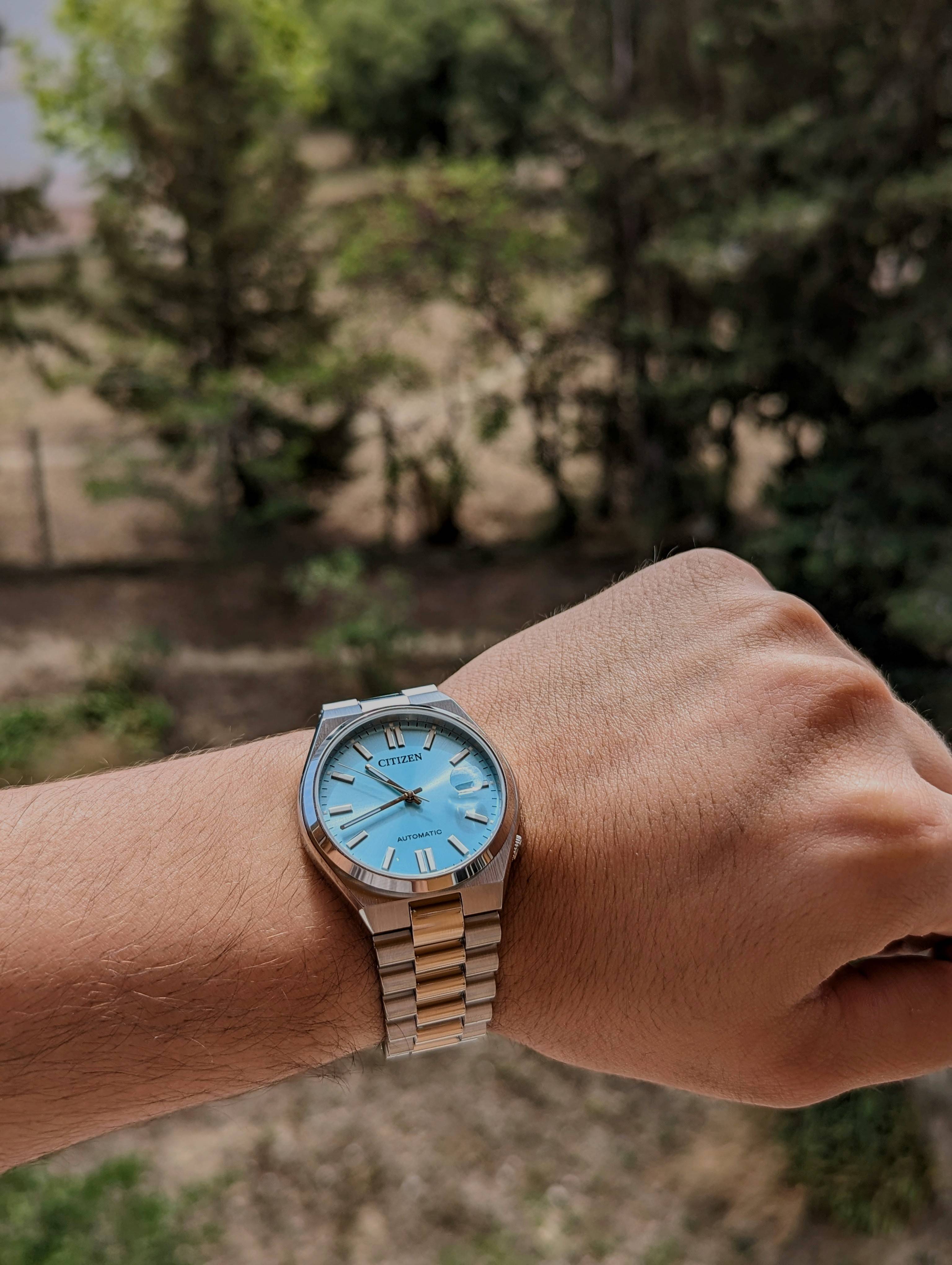 Reloj Automático Japonés CITIZEN Tsuyosa Tiffany